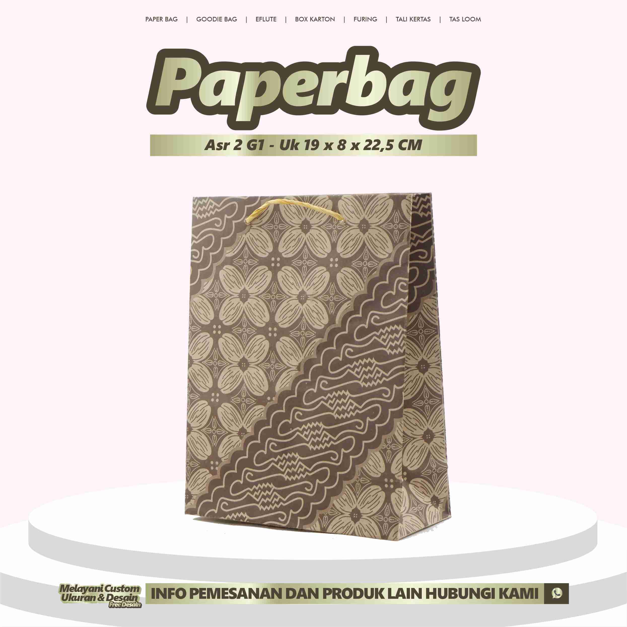 Jual Paper Bag Ready Stok