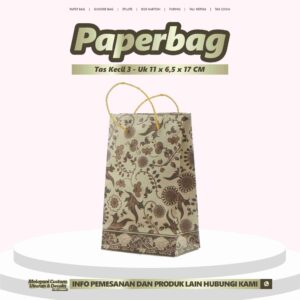 Grosir Paperbag Readystok Murah Motif Batik