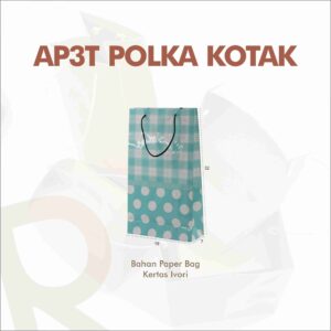 AP3T (POLKA KOTAK HIJAU)
