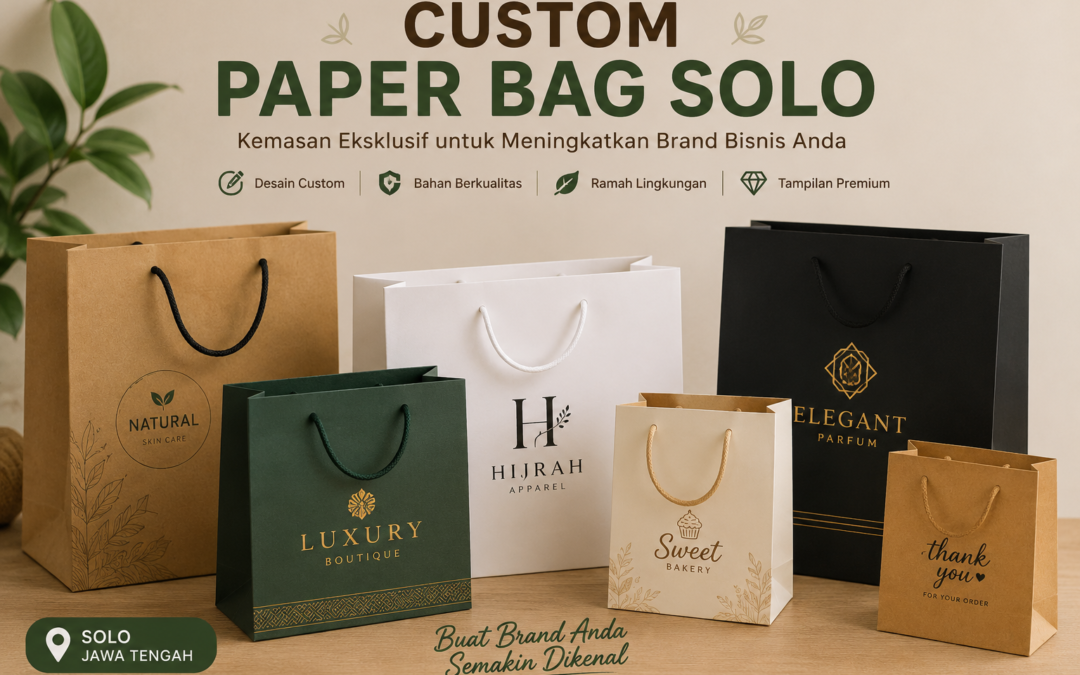 Custom Paper Bag Solo